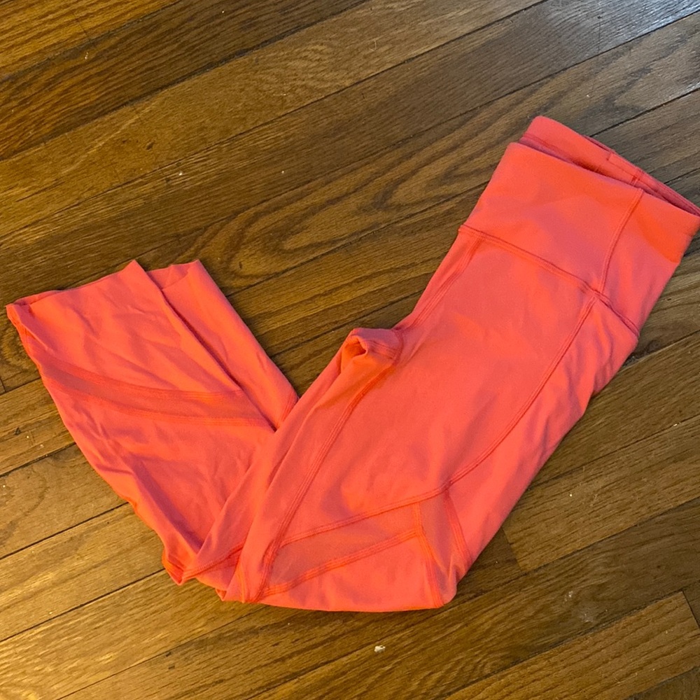 Lululemon Coral Leggings 2